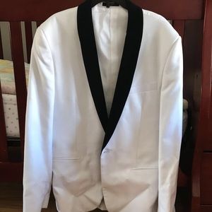 Azar Man One piece  White Blazer